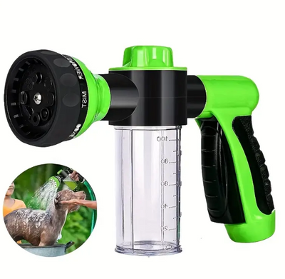 High-Pressure Pet Shower Sprayer & Grooming Kit