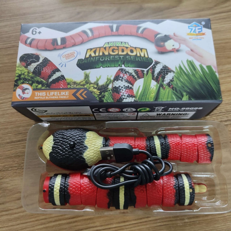USB Interactive Snake Toy for Cats